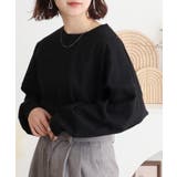 ゆったりロングスリーブカットソー | atONE | 詳細画像4 