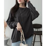 ゆったりロングスリーブカットソー | atONE | 詳細画像47 