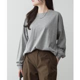 ゆったりロングスリーブカットソー | atONE | 詳細画像54 