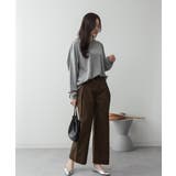 ゆったりロングスリーブカットソー | atONE | 詳細画像62 