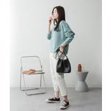 ゆったりロングスリーブカットソー | atONE | 詳細画像75 