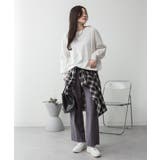 ゆったりロングスリーブカットソー | atONE | 詳細画像82 