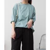 オーバーサイズコットンパネルTシャツ | atONE | 詳細画像14