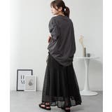 オーバーサイズコットンパネルTシャツ | atONE | 詳細画像33