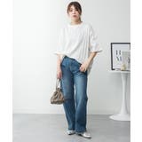 オーバーサイズコットンパネルTシャツ | atONE | 詳細画像6