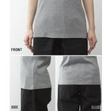 キーネックコットン5分袖トップス | atONE | 詳細画像64