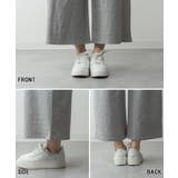 ミニ裏毛ディープVネックコットンジャンプスーツ | atONE | 詳細画像59