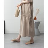 ドロストシャーリングVネックワンピース | atONE | 詳細画像13 