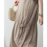 ドロストシャーリングVネックワンピース | atONE | 詳細画像14 