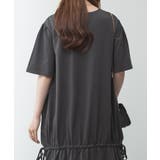 ドロストシャーリングVネックワンピース | atONE | 詳細画像27 