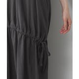 ドロストシャーリングVネックワンピース | atONE | 詳細画像28 