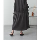 ドロストシャーリングVネックワンピース | atONE | 詳細画像30 