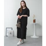 ドロストシャーリングVネックワンピース | atONE | 詳細画像31 