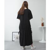 ドロストシャーリングVネックワンピース | atONE | 詳細画像38