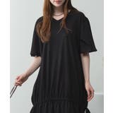 ドロストシャーリングVネックワンピース | atONE | 詳細画像41 