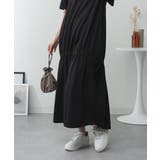 ドロストシャーリングVネックワンピース | atONE | 詳細画像43 