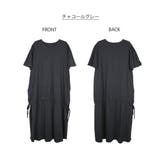 ドロストシャーリングVネックワンピース | atONE | 詳細画像50 