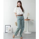 ブラウス風パフスリーブカットソー | atONE | 詳細画像9 