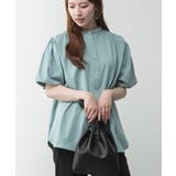 ブラウス風パフスリーブカットソー | atONE | 詳細画像13 