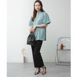 ブラウス風パフスリーブカットソー | atONE | 詳細画像16 