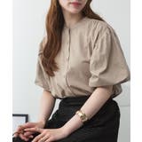 ブラウス風パフスリーブカットソー | atONE | 詳細画像24 