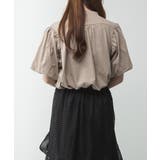 ブラウス風パフスリーブカットソー | atONE | 詳細画像25 