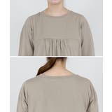 半袖バルーンロングワンピース | atONE | 詳細画像27 