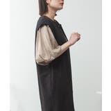 コットンパフスリーブTシャツ | atONE | 詳細画像14 