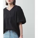 コットンパフスリーブTシャツ | atONE | 詳細画像42 