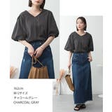 コットンパフスリーブTシャツ | atONE | 詳細画像52 
