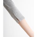 Vネック七分袖プルオーバー | atONE | 詳細画像26 