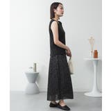 ラウンドネックノースリーブトップス | atONE | 詳細画像9 