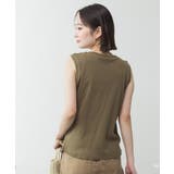 ラウンドネックノースリーブトップス | atONE | 詳細画像33 