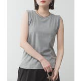 ラウンドネックノースリーブトップス | atONE | 詳細画像44 