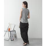 ラウンドネックノースリーブトップス | atONE | 詳細画像49 