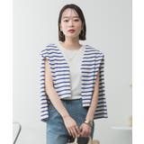 ラウンドネックノースリーブトップス | atONE | 詳細画像55 