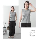 ラウンドネックノースリーブトップス | atONE | 詳細画像65 