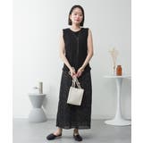 ラウンドネックノースリーブトップス | atONE | 詳細画像6 