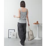 2x2リブチューブトップキャミ | atONE | 詳細画像10