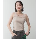 2x2リブチューブトップキャミ | atONE | 詳細画像13