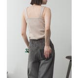 2x2リブチューブトップキャミ | atONE | 詳細画像15