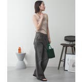 2x2リブチューブトップキャミ | atONE | 詳細画像18