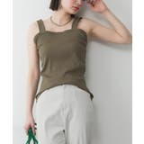 2x2リブチューブトップキャミ | atONE | 詳細画像23