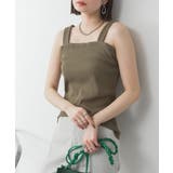 2x2リブチューブトップキャミ | atONE | 詳細画像24