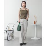 2x2リブチューブトップキャミ | atONE | 詳細画像26