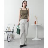 2x2リブチューブトップキャミ | atONE | 詳細画像27