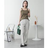 2x2リブチューブトップキャミ | atONE | 詳細画像28