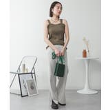 2x2リブチューブトップキャミ | atONE | 詳細画像29