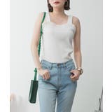 2x2リブチューブトップキャミ | atONE | 詳細画像41