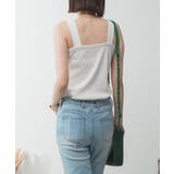 2x2リブチューブトップキャミ | atONE | 詳細画像45